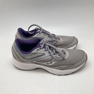 Saucony Sneakers Womens 9.5 Cohesion 15 S10701-25 Gray Running Athletic Shoes